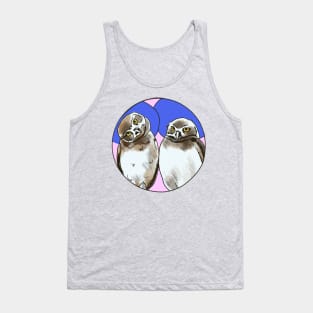 Burrowing Owls- Circle edit Tank Top